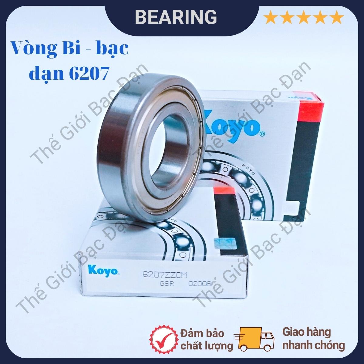 Vòng bi bạc đạn 6200 6201 6202 6203 6204 6205 6206 6207 ZZCM KOYO -Thế Giới Bạc Đạn