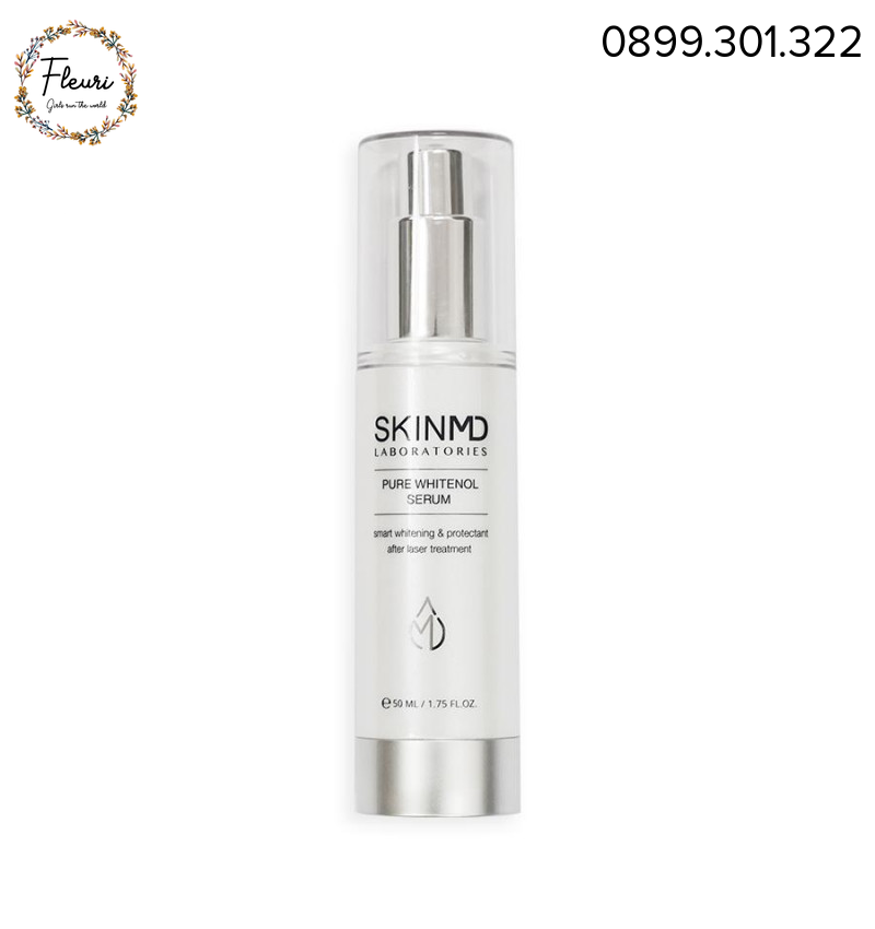 [Hcm]Serum Ngăn Ngừa Nám Đồng Đều Màu Da Skinmd Pure Whitenol Serum 50Ml