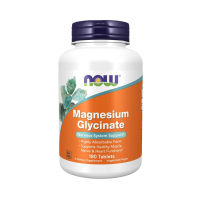 Now Foods Magnesium Glycinate 200mg 180 Viên | Hỗ trợ chức năng cơ thần kinh & tim khỏe mạnh
