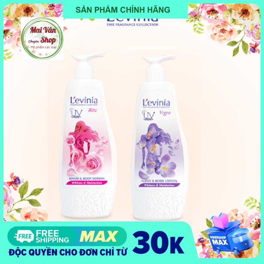 Sữa Dưỡng Thể Trắng Da Chống Nắng Levinia 250Gr (Levinia)