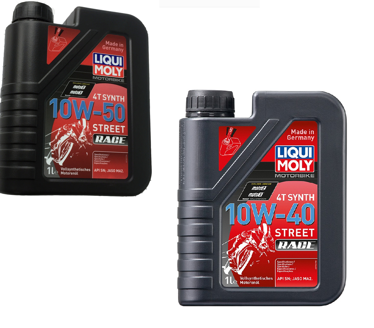 Nhớt liqui moly 10W50 nhớt liqui cho xe số-và xe côn tay liqui street race 10W40 chai 1 lít hoặc khá