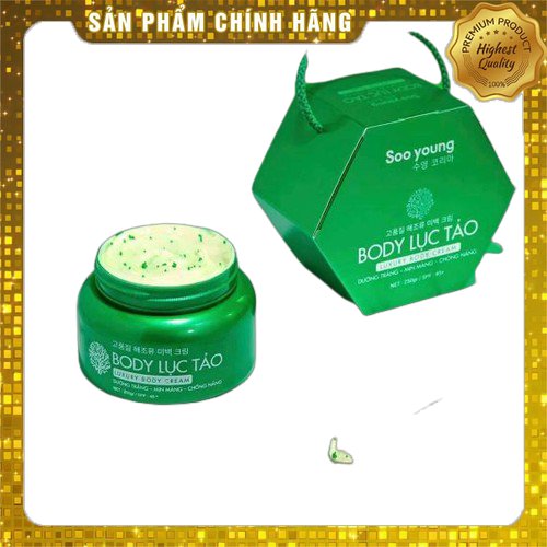 [HCM]Kem Body Dưỡng Trắng Da Body Lục Tảo Dưỡng Trắng Da SOO YOUNG (250G)