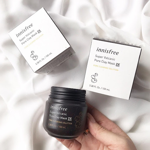 Mặt Nạ Đất Sét Innisfree Super Volcanic Pore Clay Mask 2X 100ml