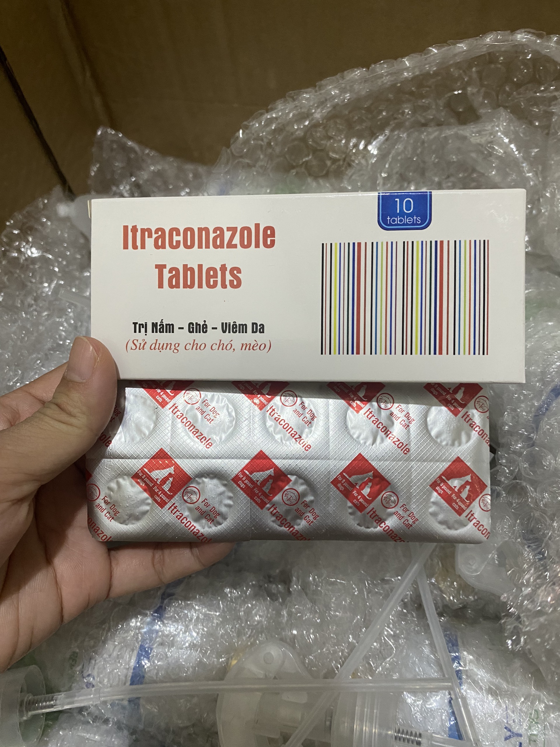 Viên Ăn Loại Bỏ Nấm Ghẻ Cho Chó Mèo Thú Cưng PET FLY
