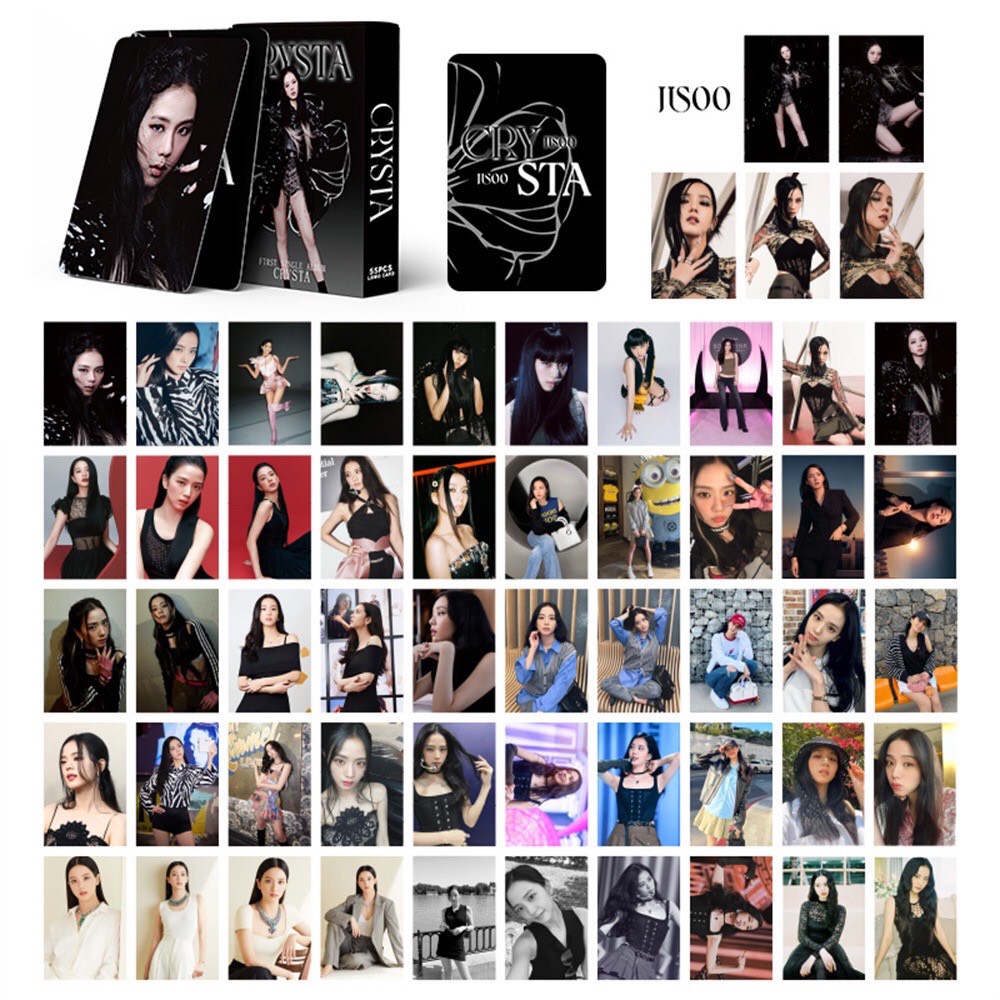 Set 55 lomo card Blackpink Jisoo