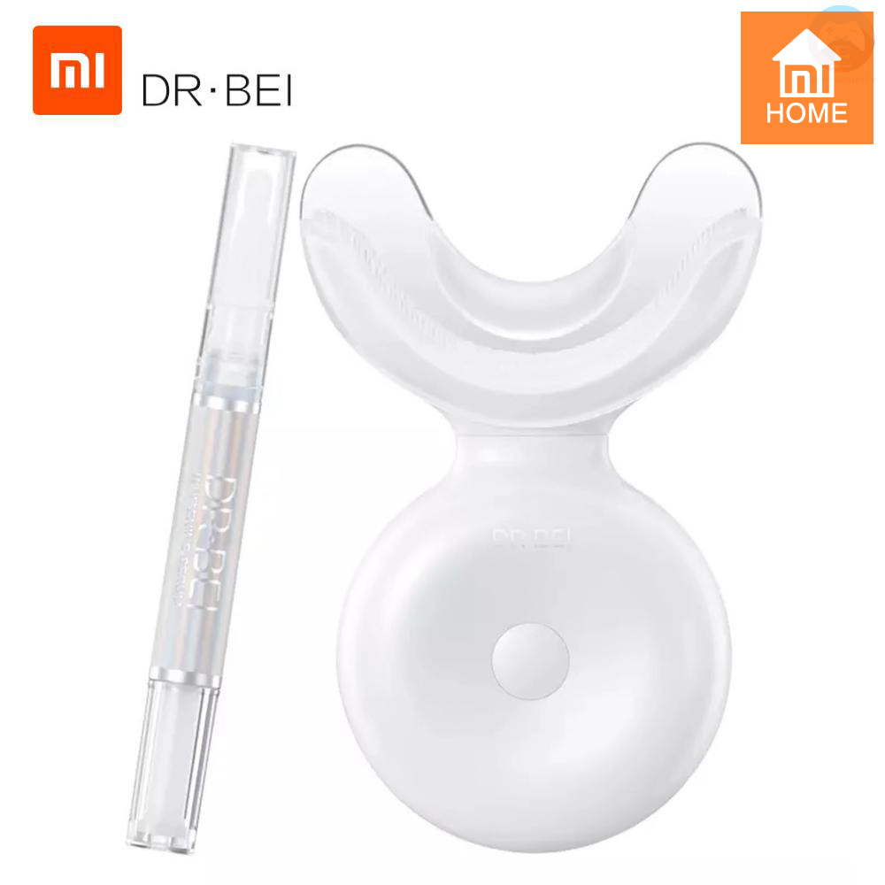 Combo Máy Làm Trắng Răng Xiaomi Dr.bei W7 + 1 Bộ Gel Làm Trắng(4 Túyt)