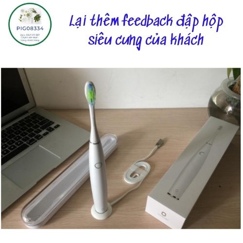 Bàn Chải Điện Xiaomi Oclean X Với Màn Hình Cảm Ứng Sạc Nhanh Kết Nối App Chống Nước Ipx7