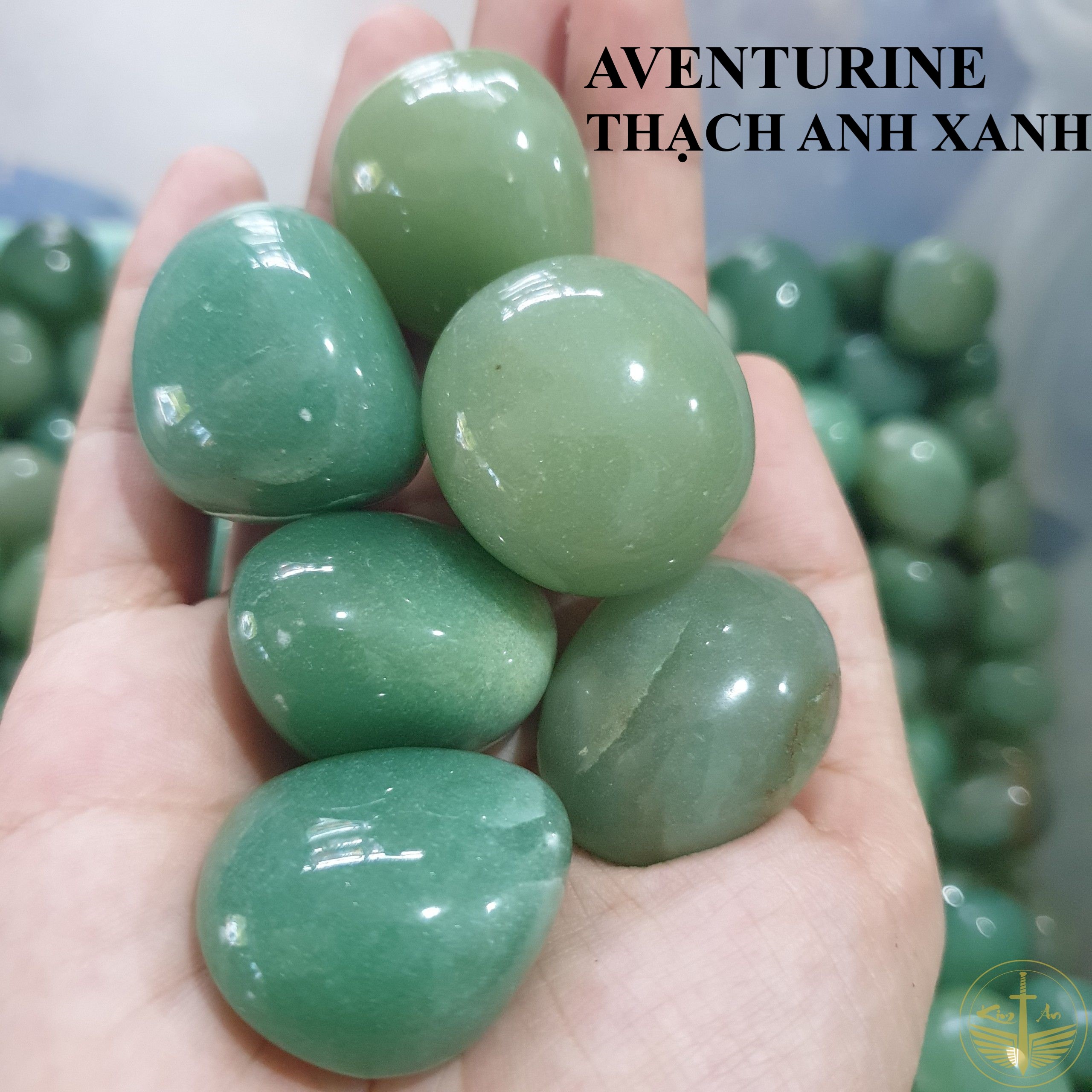 Sỏi Thạch Anh Xanh [đá aventurine]