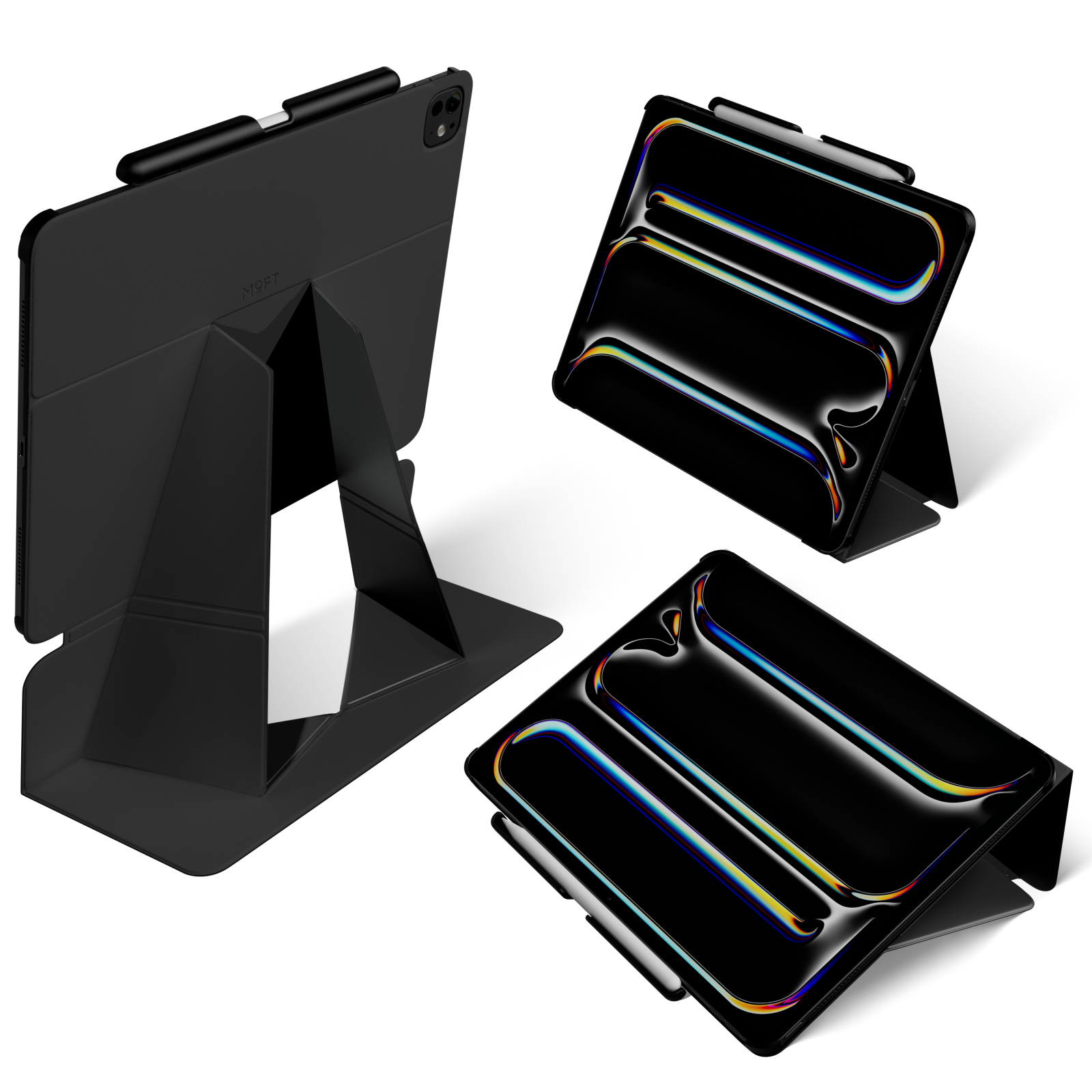 Ốp điện thoại Folio phao MOFT cho iPad Air thế hệ thứ 6 11 M2 2024 & Pro 13 M4 Folio Giá đỡ bút chì