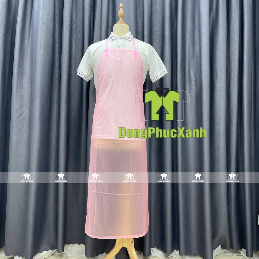 Tạp dề nhựa PVC chống nước kích dài 1m1