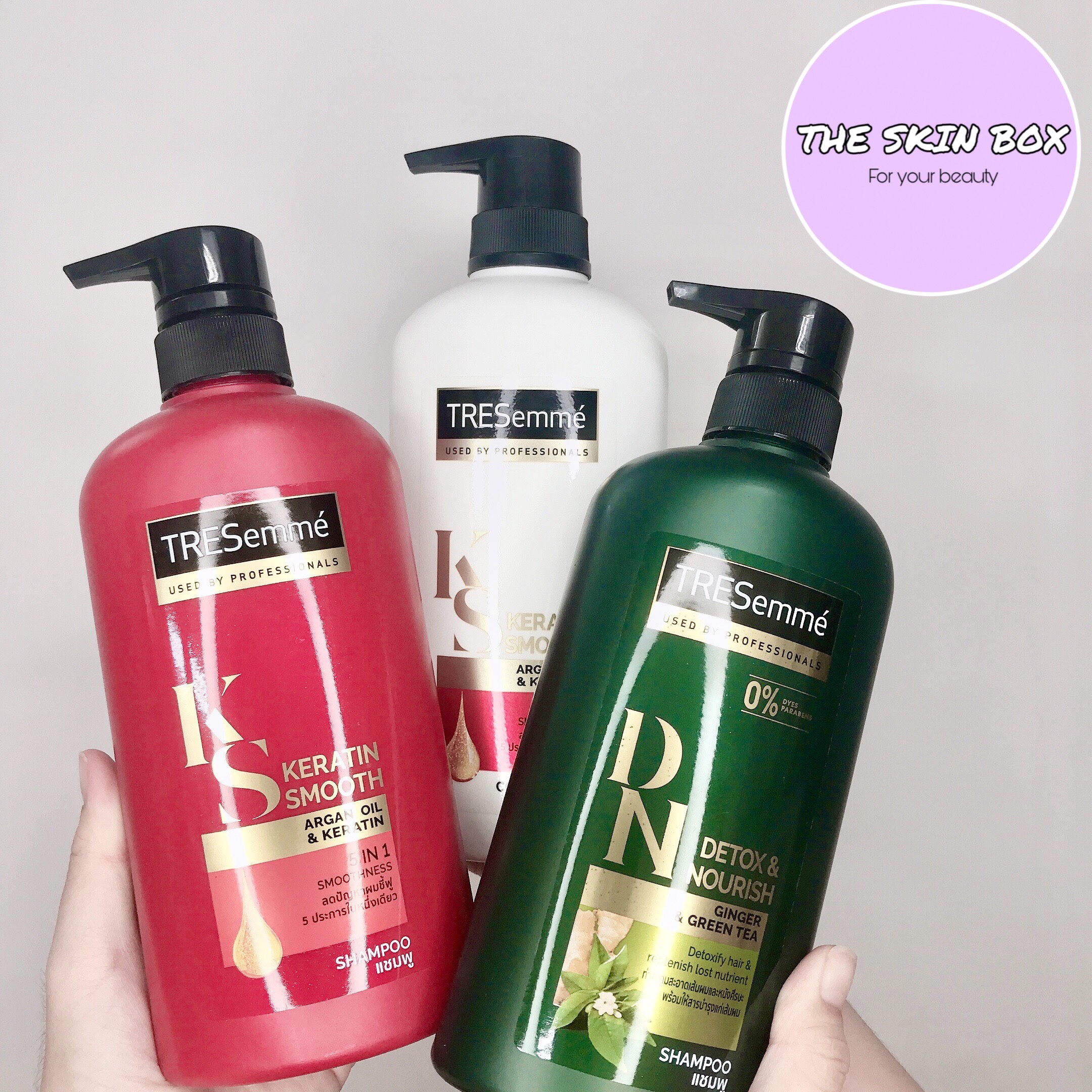 Dầu Gội + Dầu Xả Tresemme Keratin Đủ Loại 450Ml Thái Lan