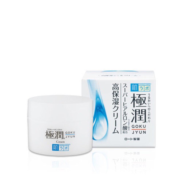 Kem Dưỡng Ẩm Trắng Da Hada Labo Gokujyun Hyaluronic 50G Nhật Bản (Bill)