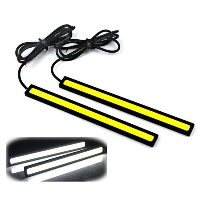 【FUCO】Đèn LED COB DC 12V dạng thanh dài dùng làm đèn chạy ban ngày cho xe hơi