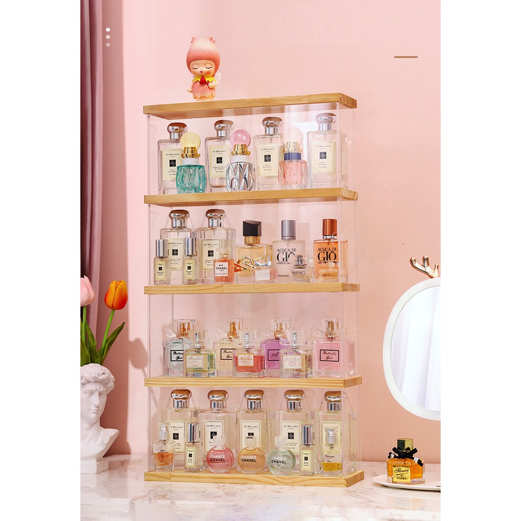 Tủ Đựng Nước Hoa Chống Bụi Acrylic (Mẫu 2)