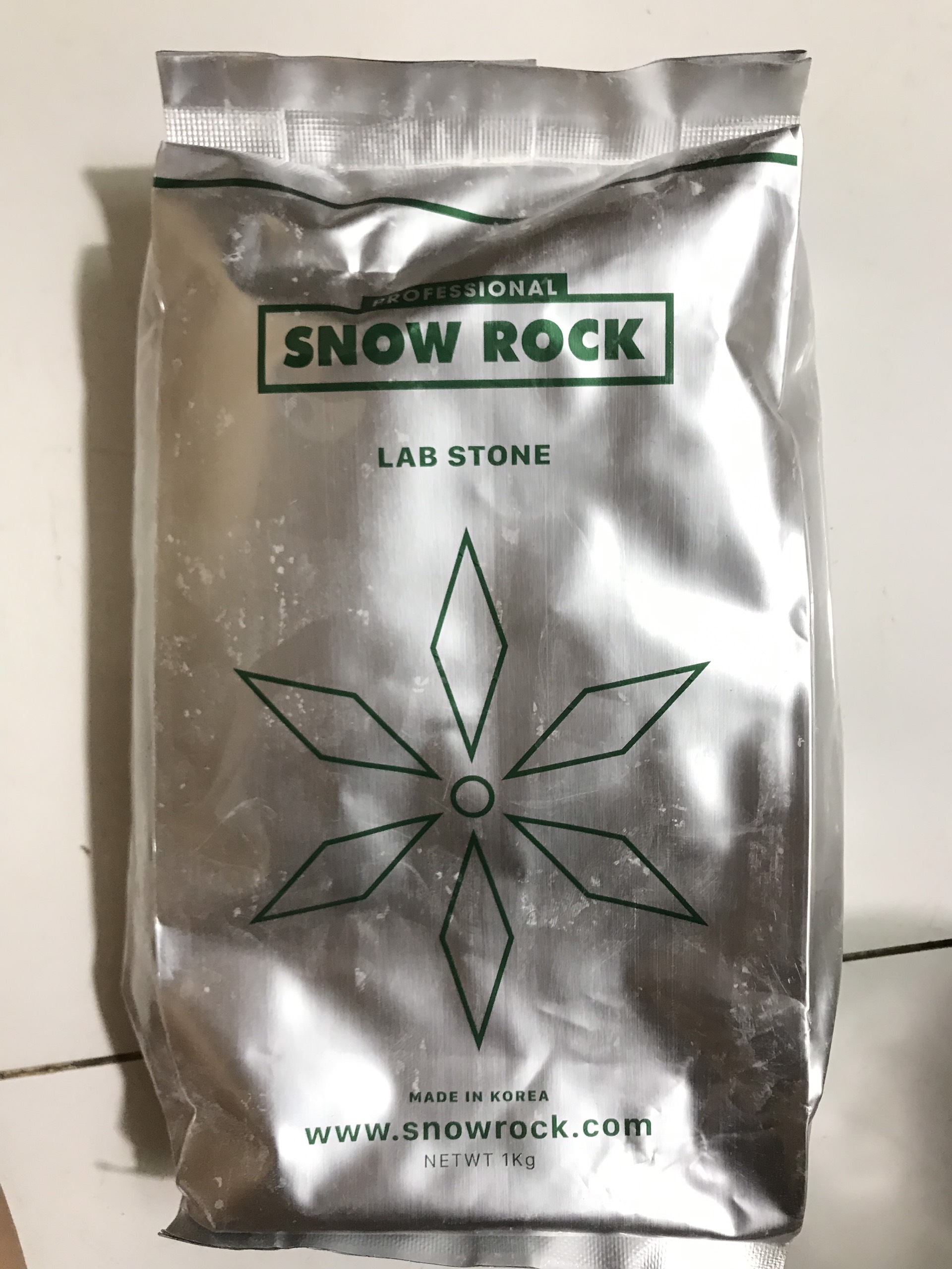 [Hcm]Thạch Cao Đổ Mẫu Làm Tượng Snowrock 1Kg (Màu Vàng Chanh)