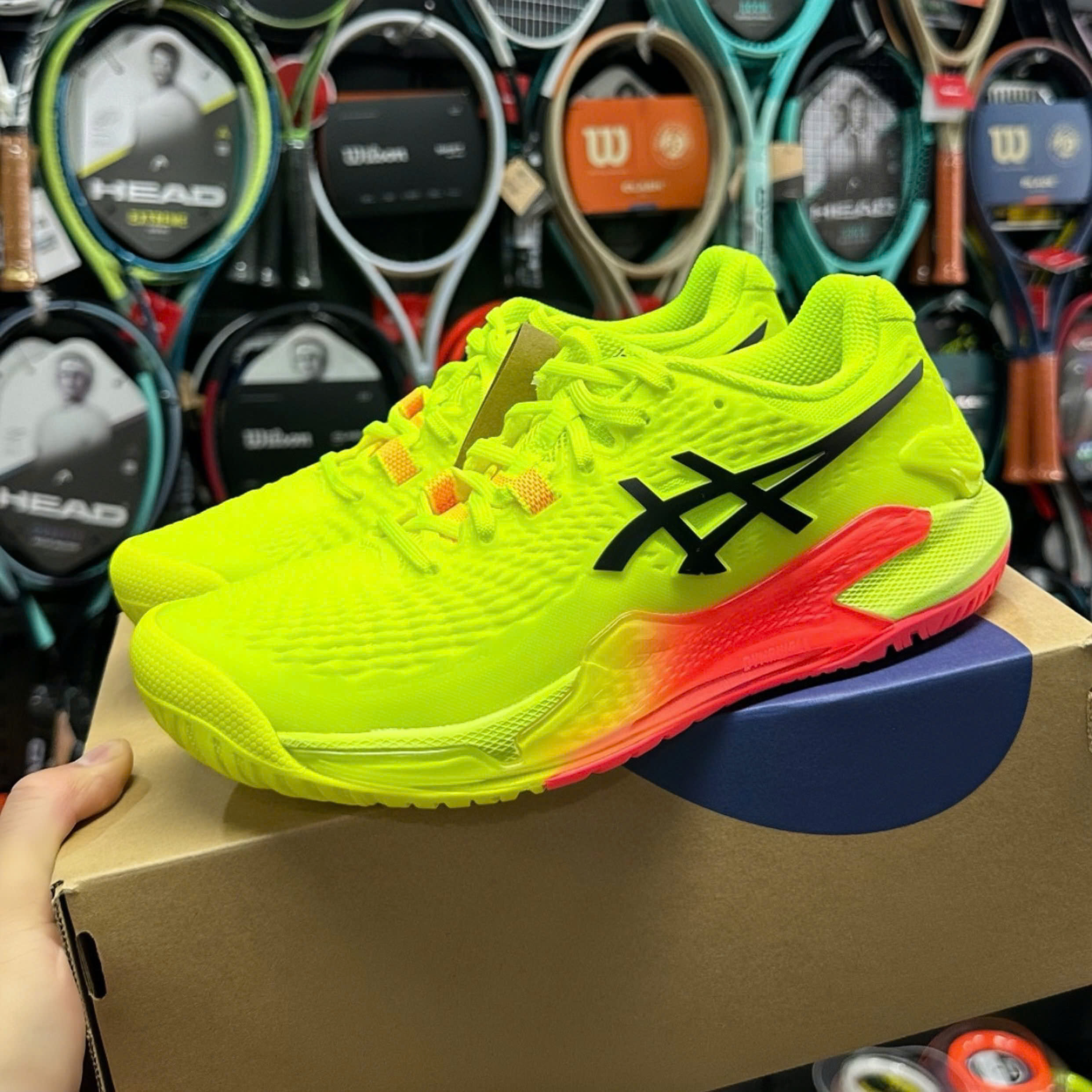 [𝑺𝑨𝑳𝑬 chính hãng] - Giày chơi tennis/pickleball cho nam/nữ Asics Gel-Resolution 9