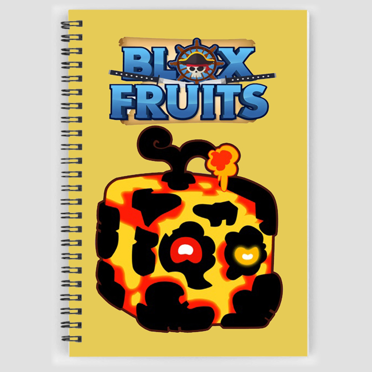 Sổ tay in hình game blox fruit  sổ game blox fruit có các mẫu lựa chọn