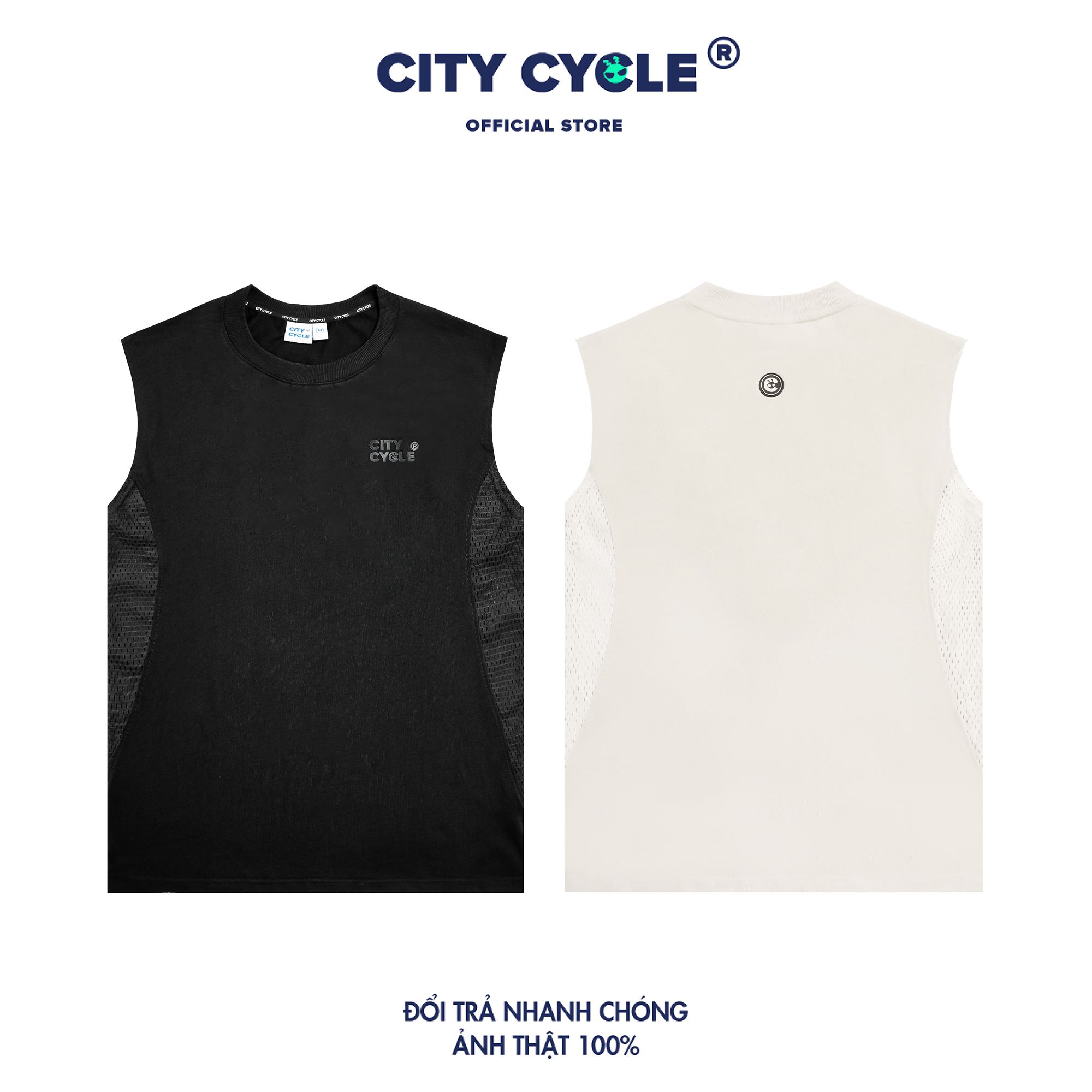 Áo Tanktop Local Brand ba lỗ Astromesh form rộng oversize nam nữ