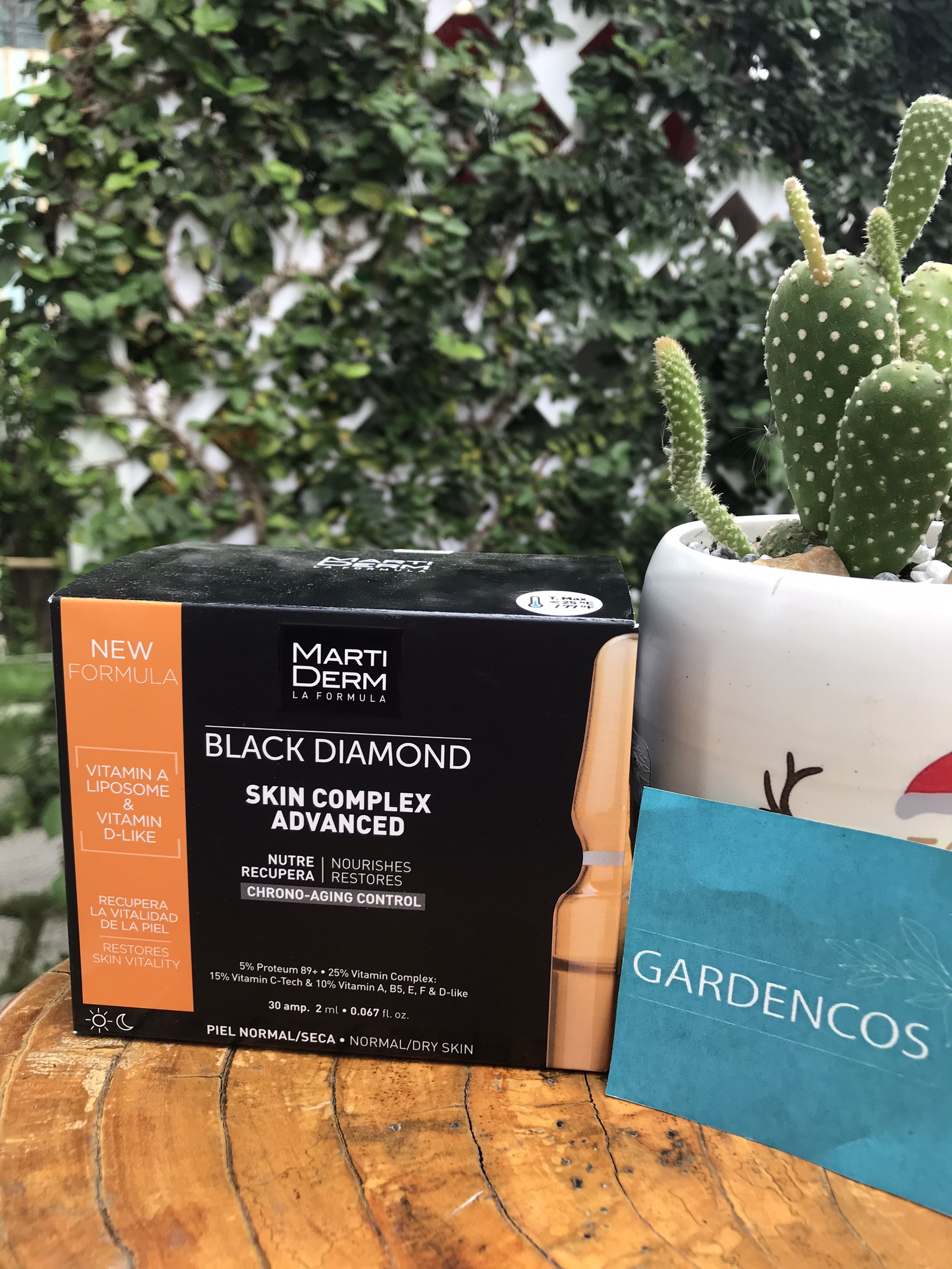 [Hcm]Tinh Chất Chống Oxy Hoá Trẻ Hóa & Làm Sáng Da 5% Proteum 89+ 15% Laa - Martiderm Black Diamond Skin Complex Advanced