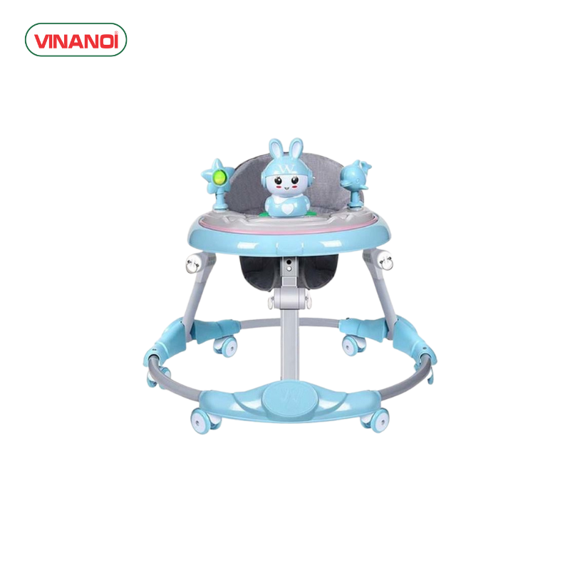 Xe Tròn Tập Đi Cho Bé Xe Tập Đi Điều Chỉnh Được Độ Cao Có Nhạc Bàn Ăn Dặm Bánh Xe Xoay 360 Độ Chắc Chắn