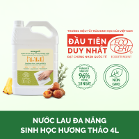 NƯỚC LAU ĐA NĂNG SINH HỌC ENZYCO TỪ BỒ HÒN VÀ DỨA ĐẠT CHỨNG NHẬN ECODETERGENT-ECOCERT 265ML NƯỚC LAU TỦ LẠNH LAU BẾP ĐIỆN TỪ