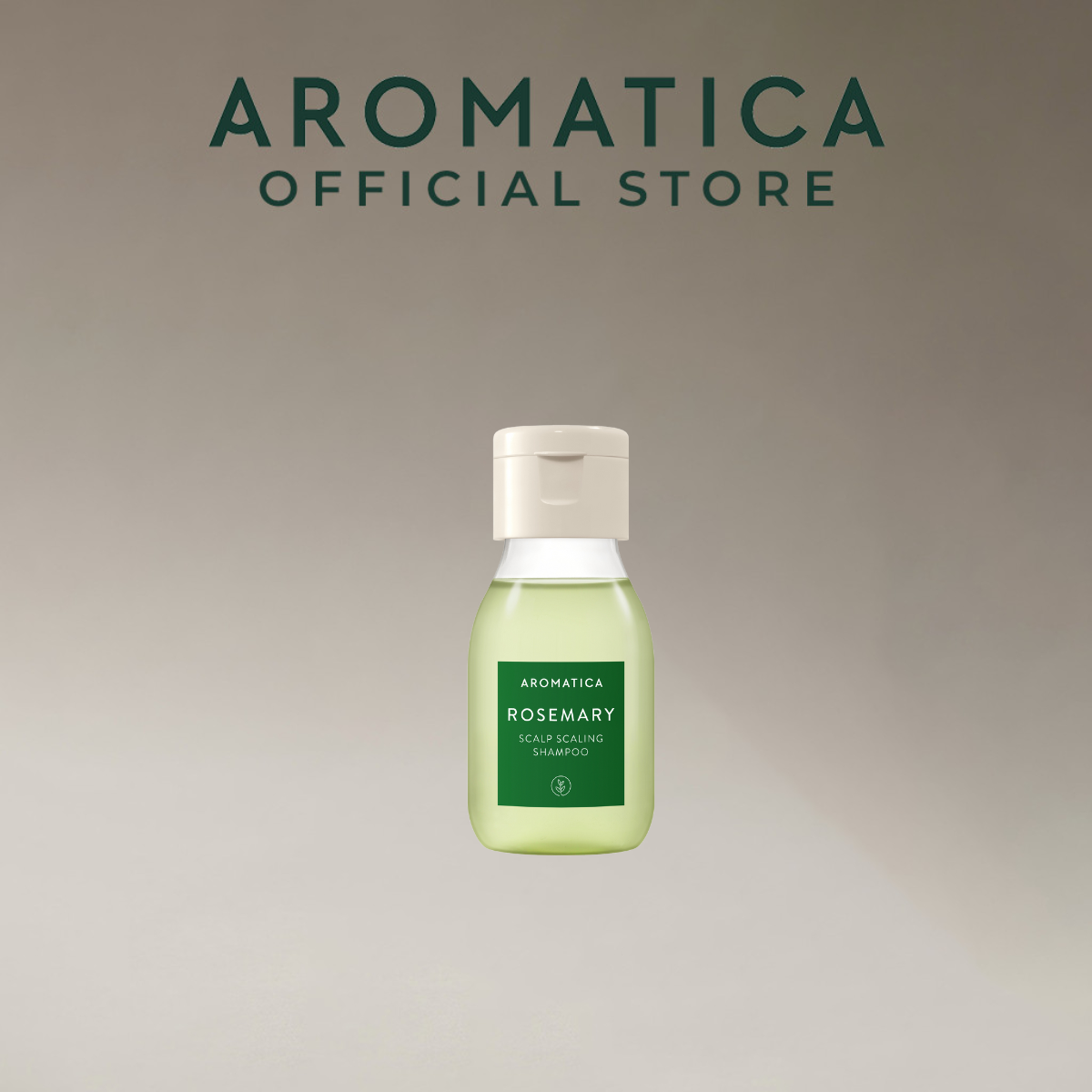 Aromatica Rosemary Salt Scrub Shampoo 500ml