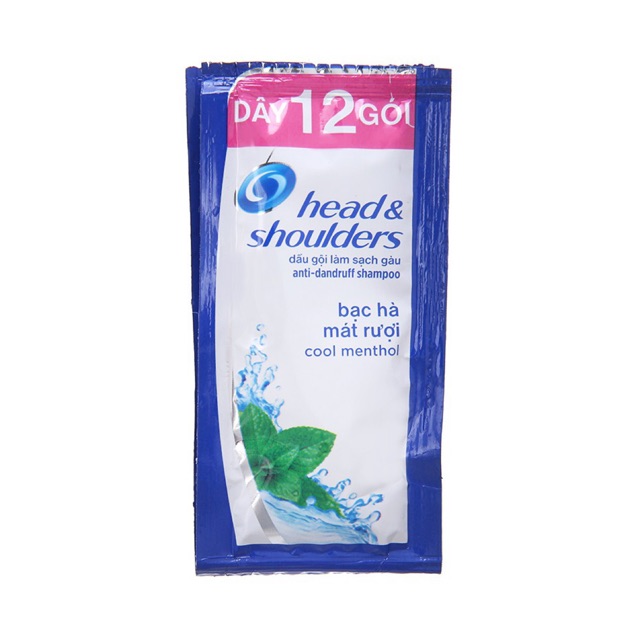 Dây dầu gội head and shoulder 12 gói chất lượng đảm bảo an toàn đến sức khỏe người sử dụng cam kết hàng đúng mô tả