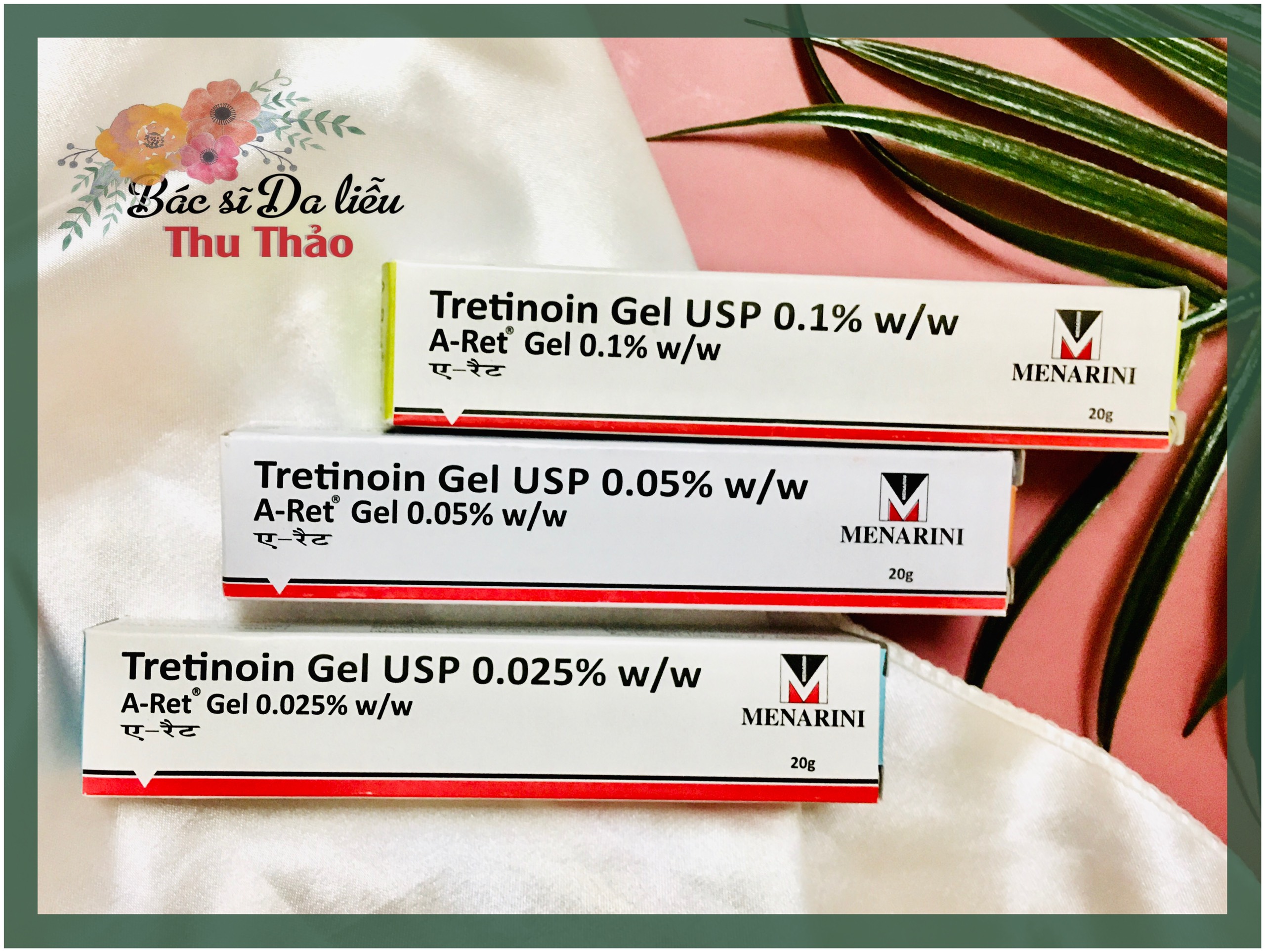 [20G] Tretinoin Gel Usp Dưỡng Giảm Mụn Trẻ Hoá Da A Ret