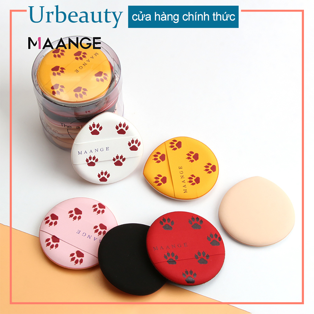 [HCM]【Urbeauty Mall】MAANGE 8pcs Make up Sponge Blending Face Cosmetic Puff Applicators