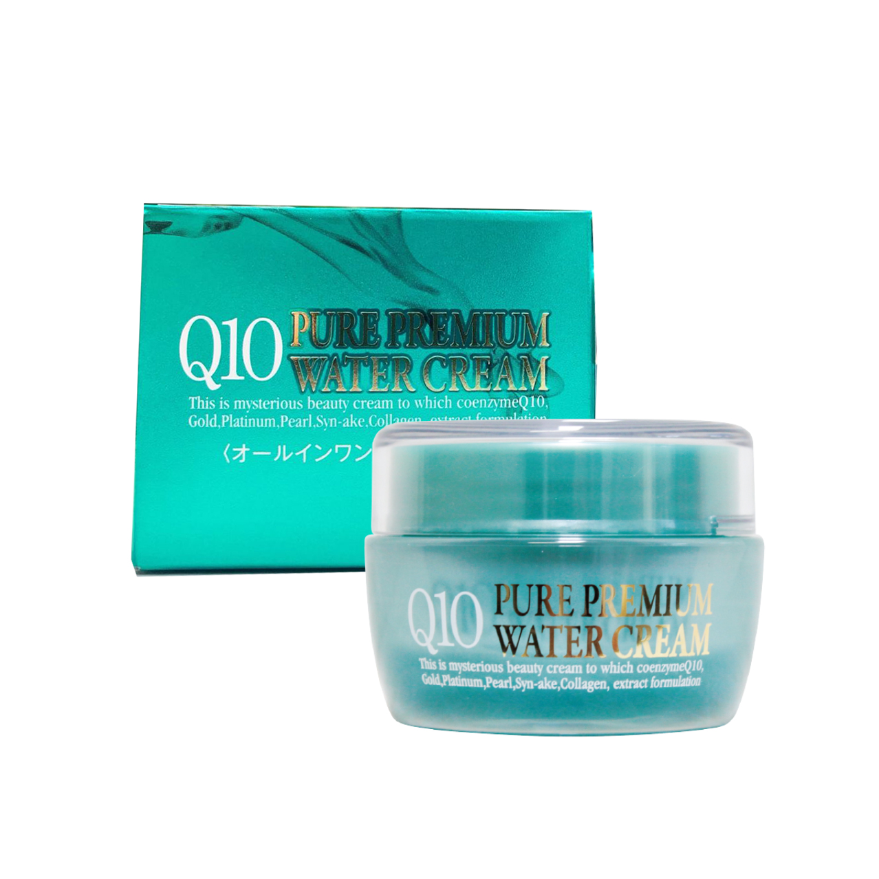 Kem Dưỡng Ẩm 6 Trong 1 Q10 Pure Premium Water Cream Nhật Bản 50G