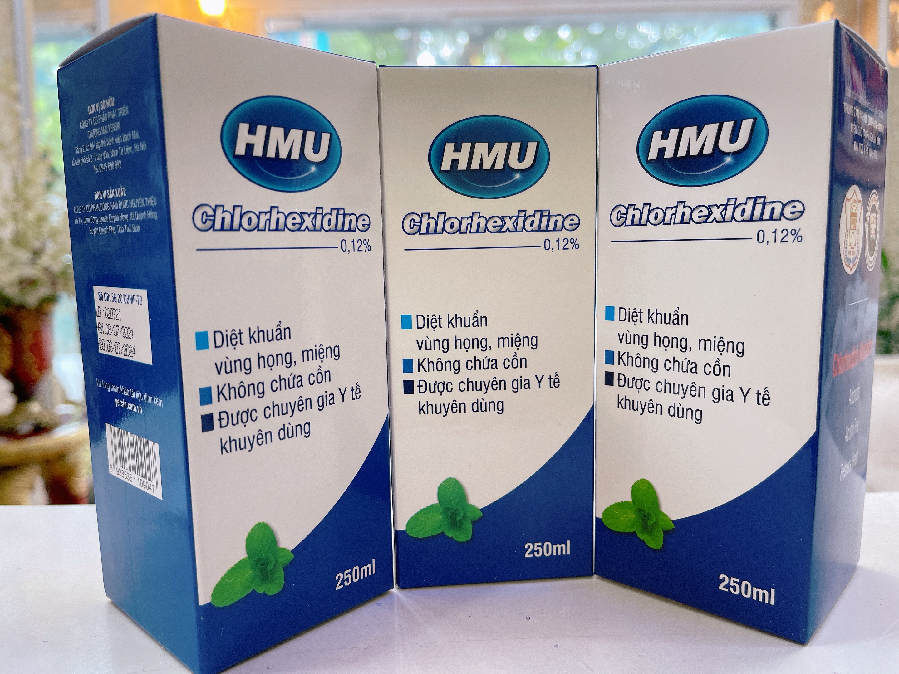 Nước súc miệng HMU Chlorhexidine của Đại học Y Hà Nội