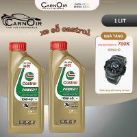 ( combo 2 chai xe số) Dầu nhớt Castrol Power 1 4T 10W-40 0.8L/1L cho xe số - castrol vàng