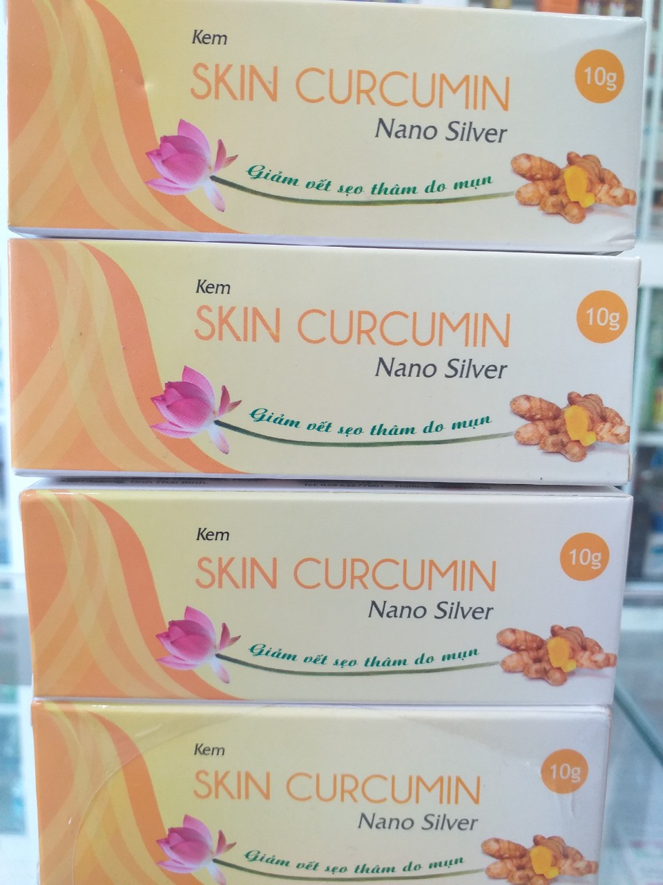 [HCM]kem bôi liền da tránh tạo sẹo SKIN CURCUMIN 10G