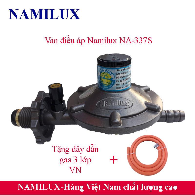 [HCM]Van ngắt gas tự động Namilux NA-337S-VN Nâu Tặng dây VN hàng chính hãng
