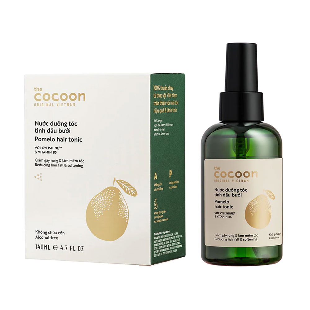 [Hcm]Tinh Dầu Bưởi Cocoon Dưỡng Tóc Chống Rụng Tóc Giúp Mọc Tóc Pomelo 140Ml Thành Phần Được Chiết Xuất Từ Thiên Nhiên