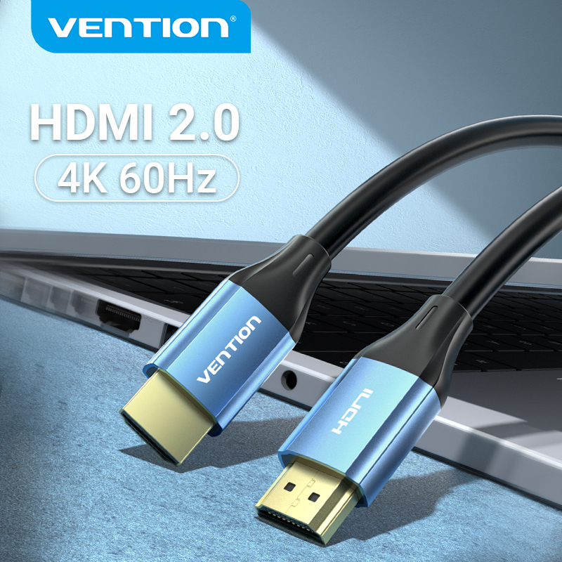 Vention Cáp HDMI Cáp 4K 2.0 Cho Apple TV PS4 Bộ Chia Hộp Chuyển Đổi Cáp HDMI Sang HDMI Cáp Dây Cabo 