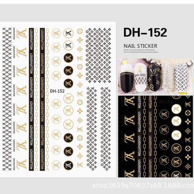 Hình Dán 3D Thương Hiệu Lv Chanel....