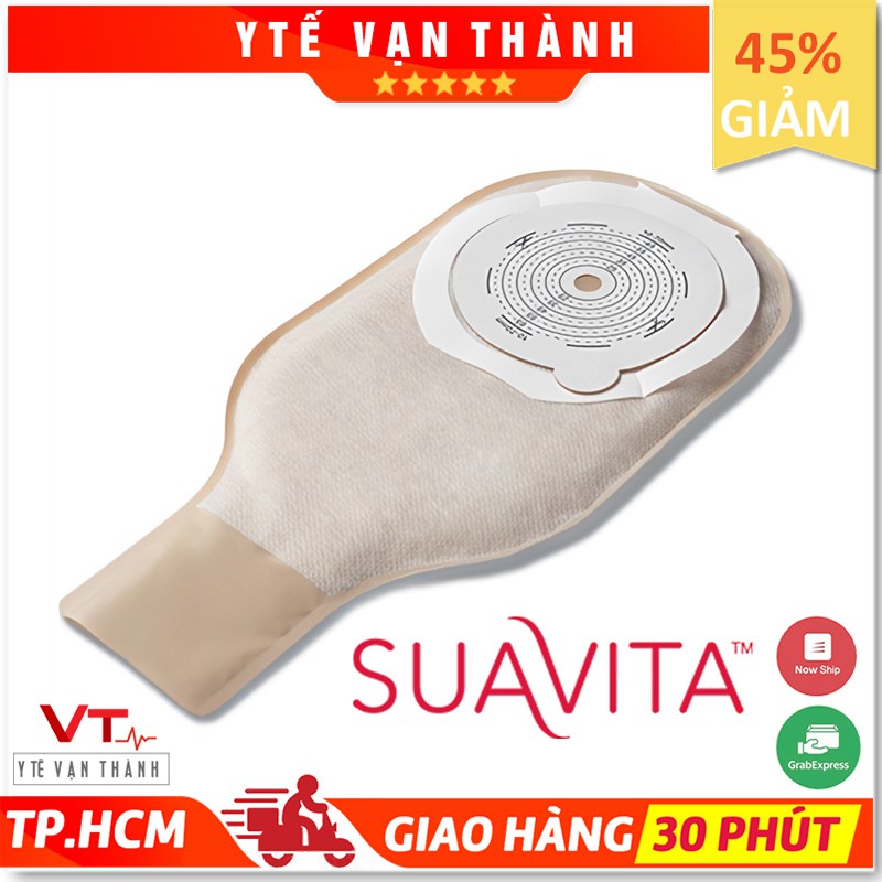 ✅ [Hộp 30 Túi] Túi Hậu Môn Nhân Tạo 1 Mảnh - Suavita 7610 (Túi Trong) / 7620 (Túi Đục) - 70Mm Vt0425 [ Y Tế Vạn Thành ]