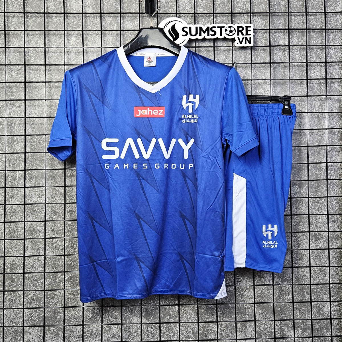 Áo Đá Bóng  Alhilal Xanh 2024  - Áo Thể Thao Thun Lạnh