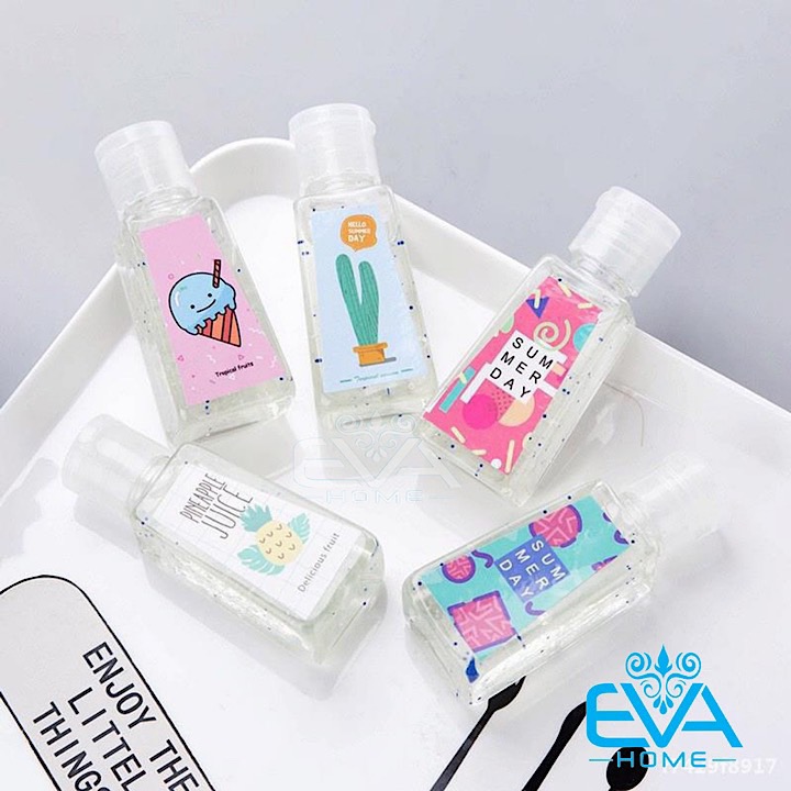 [Hcm]Set 5 Chai Gel Rửa Tay Khô Kháng Khuẩn 30 Ml Cute