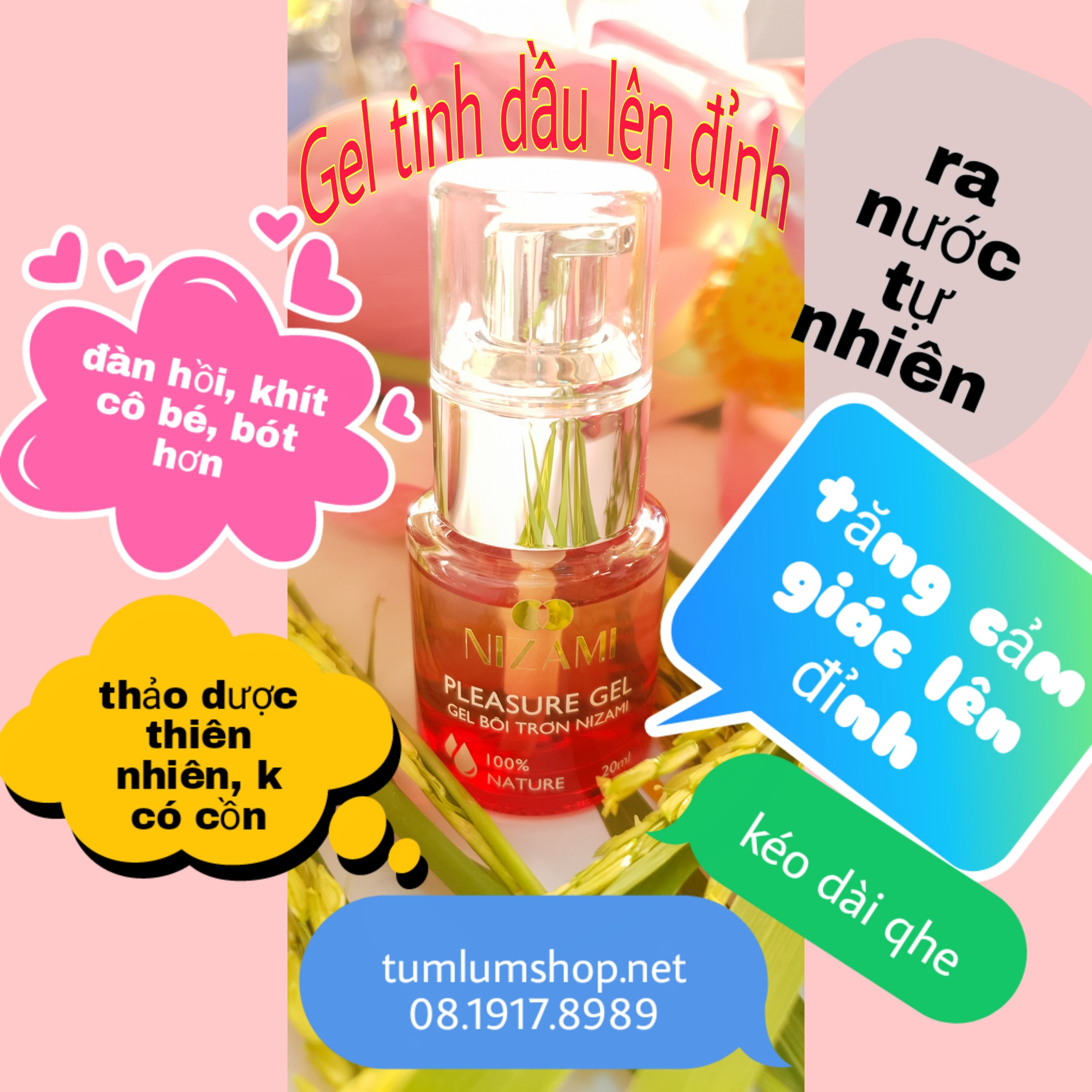 Gel Tinh Dầu Tốt Nhất Hiện Nay Nizami 20Ml