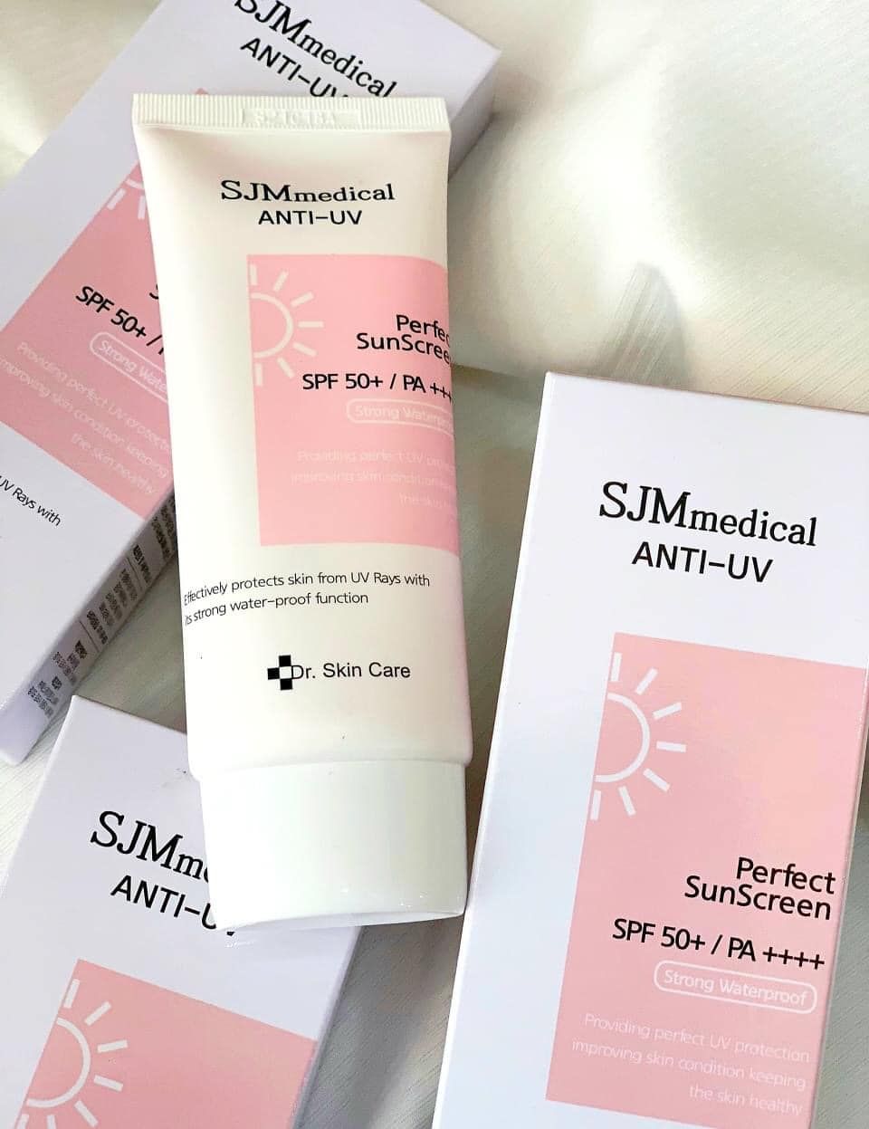 [Chính Hãng] Kem Chống Nắng Sim Medical Anti Uv Perfect Sunscreen Spf50+/Pa+++ Qm Beauty