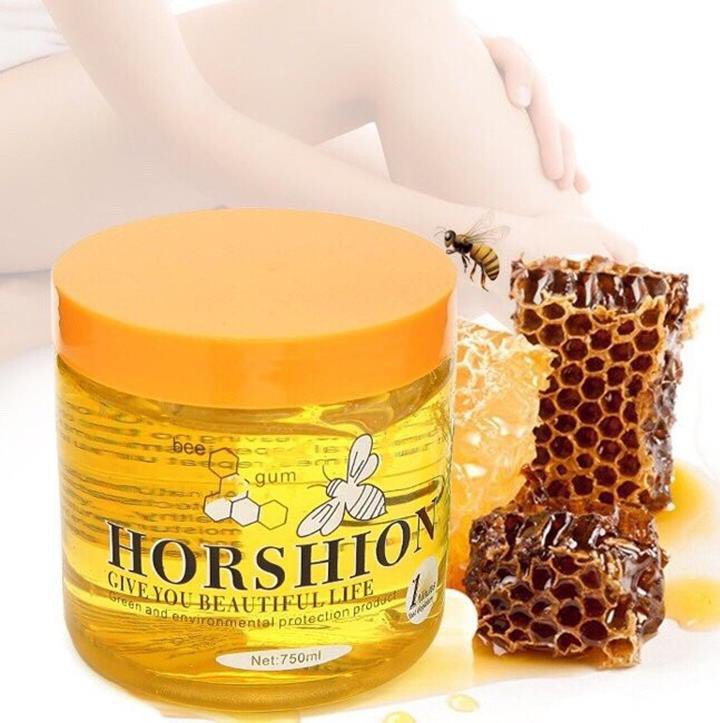 Gel Wax Lông Mật Ong Horshion 750ml Chính Hãng Tẩy Sạch Lông Se Khít Chân lông