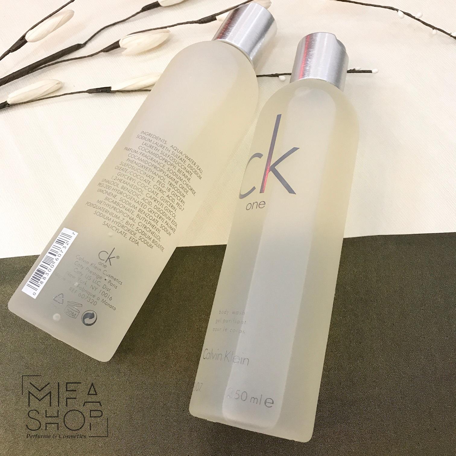 [Hcm]Sữa Tắm Nước Hoa Ck One Calvin Klein Gel Purifiant 250Ml