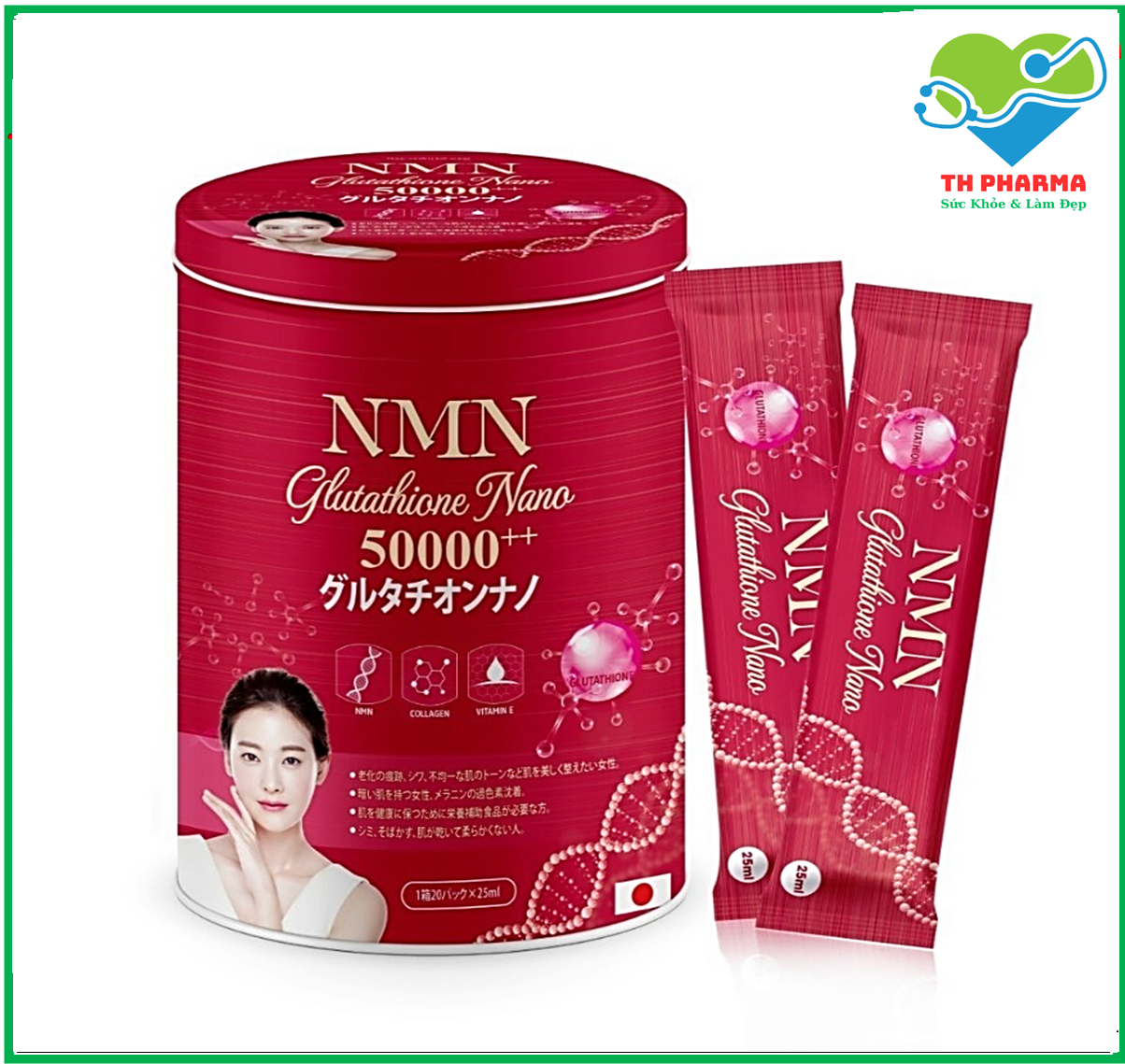 Nước uống trắng da MMN  glutathione  50000  giúp đẹp trắng da Từ bên trong chống lão hóa giảm mụn th