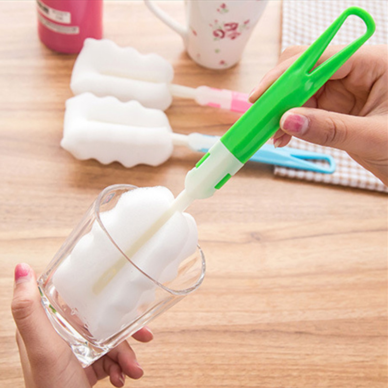 CÂY CỌ RỬA BÌNH NƯỚC CÁN DÀI - DỤNG CỤ VỆ SINH CỐC LY CHAI LỌ ĐẦU MÚT RỬA CHUYÊN DỤNG KHÔNG LÀM TRẦY CÁN CÓ MÓC TREO SIÊU TIỆN DỤNG
