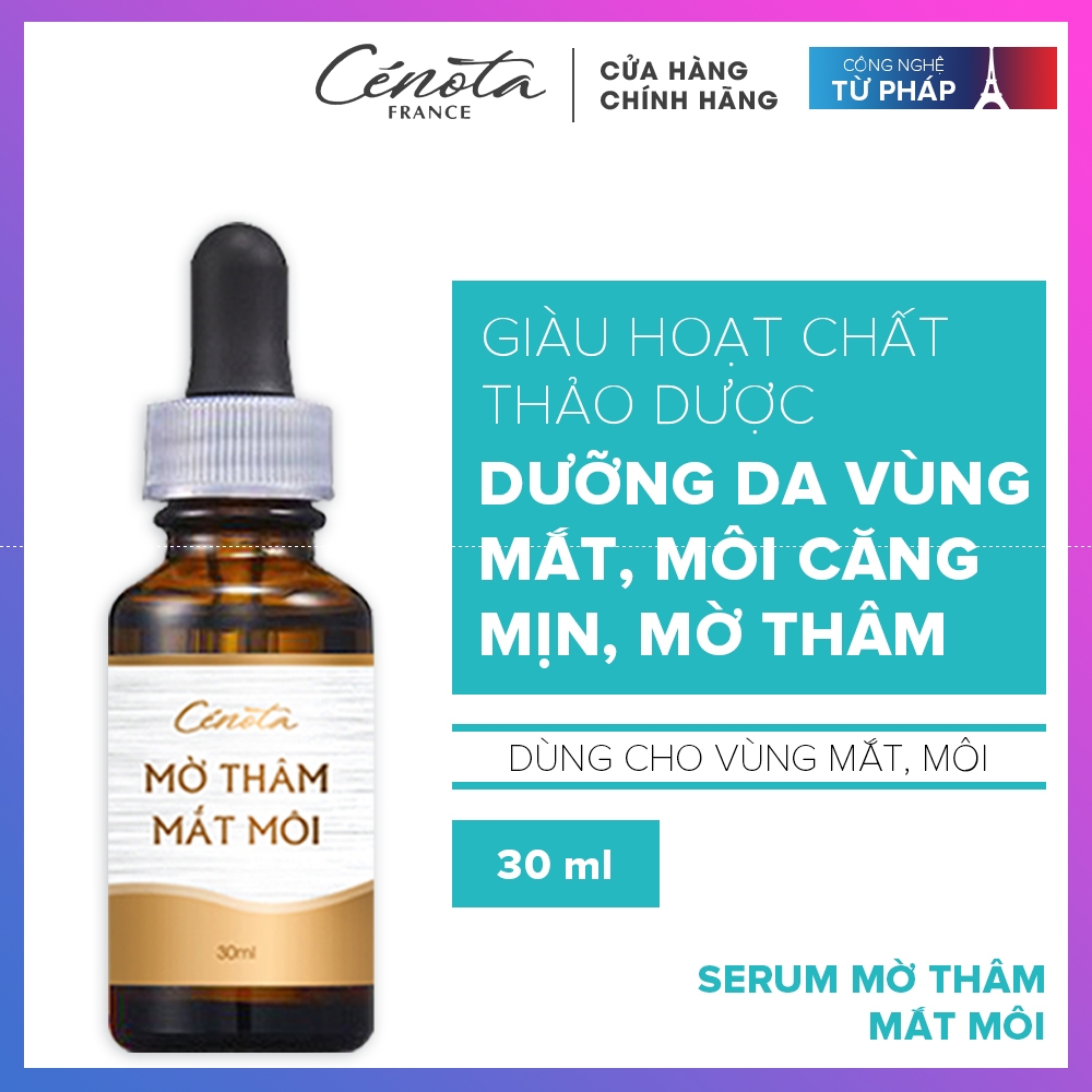 Serum Mờ Thâm Mắt Môi Thâm Nhũ Hoa Cenota Hiệu Quả Sau 1 Tuần