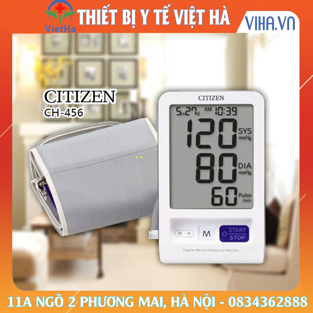 Máy Đo Huyết Áp Bắp Tay Citizen Ch - 456