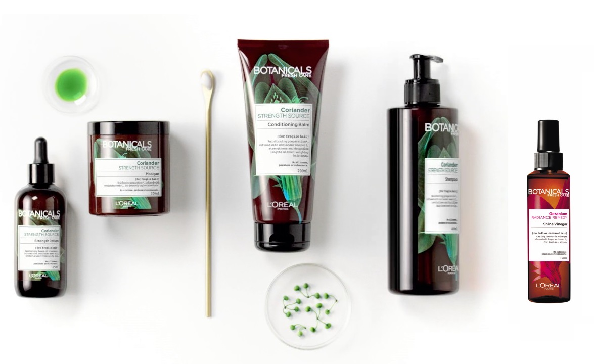 Bộ sản phẩm phục hồ tóc hư tổn từ thảo dược Loreal BOTANICALS – Pháp