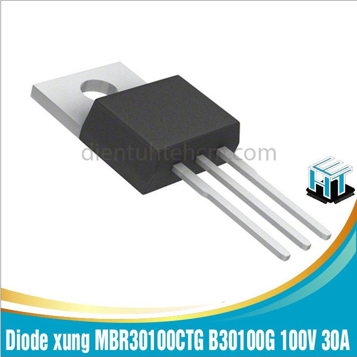 Combo 2 con Diode xung MBR30100CTG B30100G 100V 30A